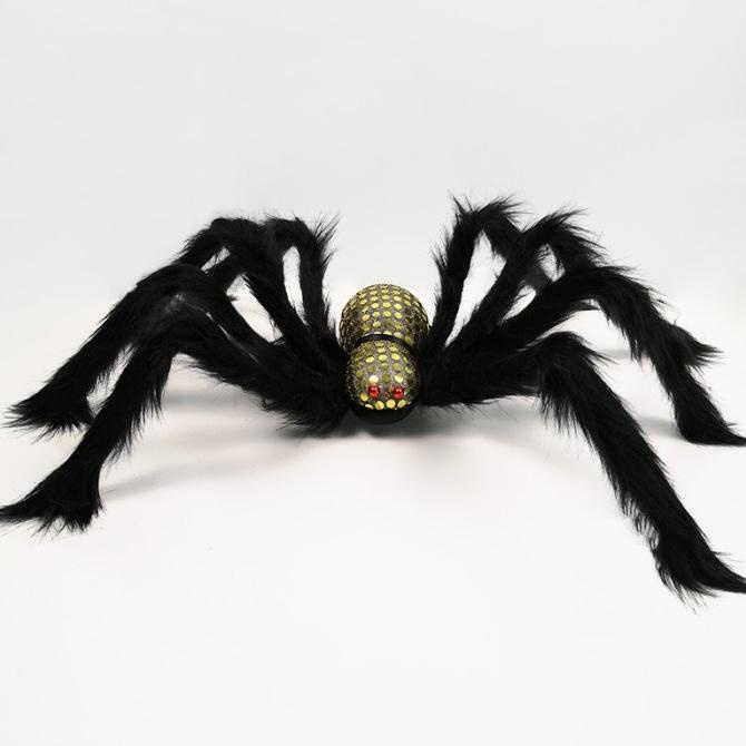 

Laba Laba Jumbo Dekorasi Seram Halloween Boneka Real Spider Bulu Murah Pengiriman Cepat