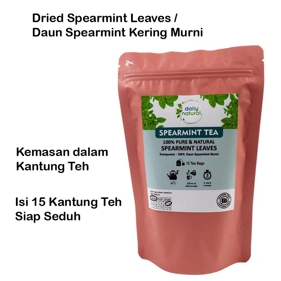 

Big Sale Pure Organic Spearmint Tea, Teh Daun Spearmint Kering Tanpa Batang, Daun Mint Natural Alami, Bantu Seimbangkan Hormon Wanita PCOS dan Bantu Mengurangi Jerawat Hormonal Pria Wanita ..