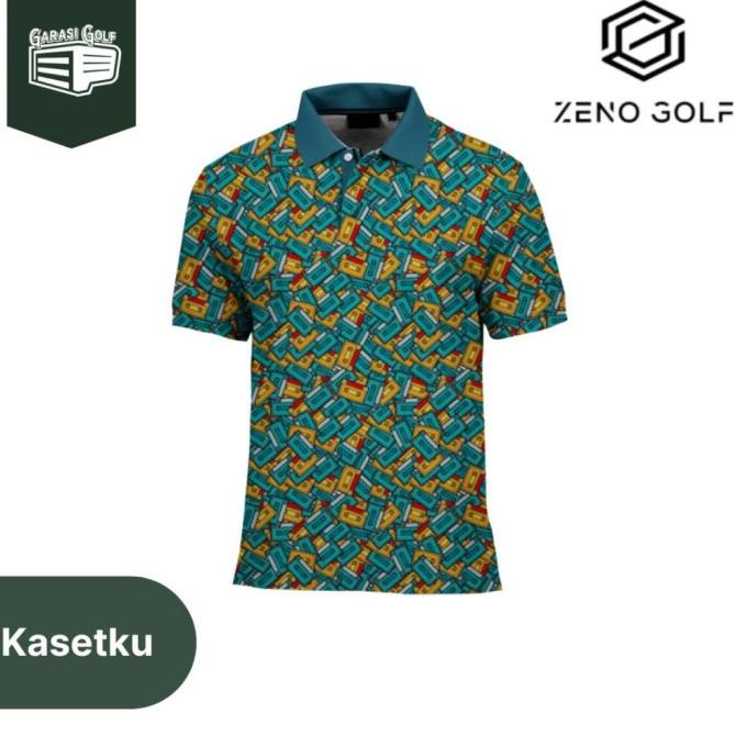 Fashion Pria | Zeno Kasetku (Men) - Baju Kaos Polo Shirt Golf Pria Kerah Kekinian
