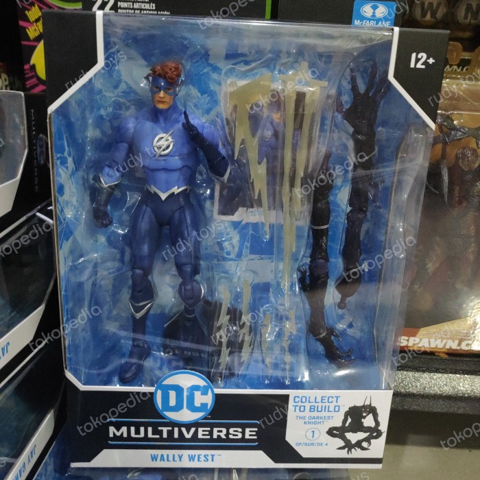 ✅Baru Dc Multiverse Wally West Speed Metal  Baf Terbaru