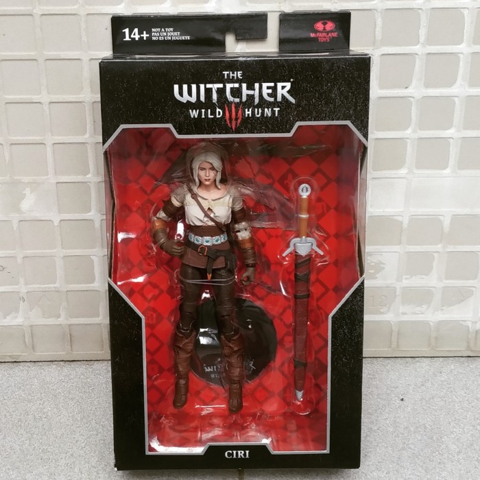 ✅Baru Mcfarlane Toys The Witcher 3 Wild Hunt Iii Ciri Cirilla Fiona Elen Terbatas