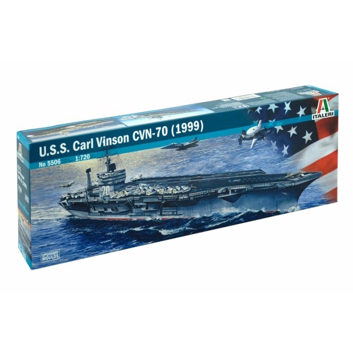 ✅COD Italeri 5506 1/720 U.S.S. Carl Vinson Cvn-70 1999 Diskon