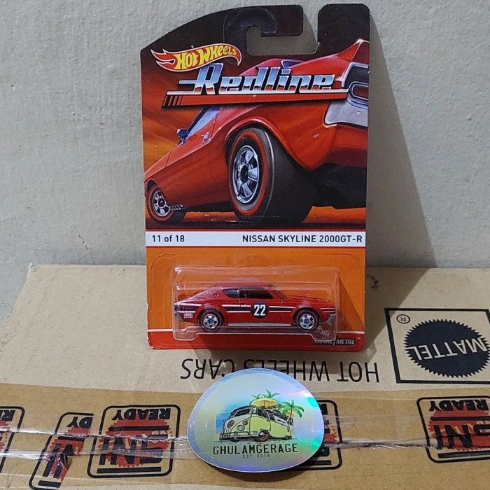 ✅COD Hotwheels - Nissan Skyline 2000Gt-R Redline - Murah Diskon