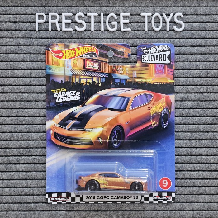 ✅COD Hotwheels 2018 Copo Camaro Ss - Boulevard Series 09 Terbaru