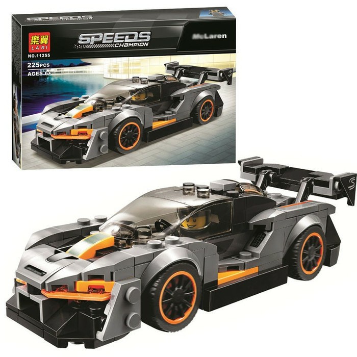 ✅Baru Bricks Mobil Balap Lari / Bela 11255 Speed Champions Mclaren Senna Berkualitas