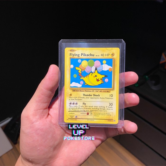 ✅COD Flying Pikachu Xy Evolutions Sr 110/108 Terbaru