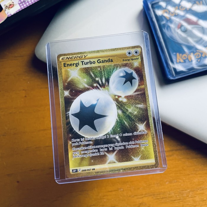 ✅COD Energi Turbo Ganda Ur - Pokemon Indonesia Tcg Berkualitas