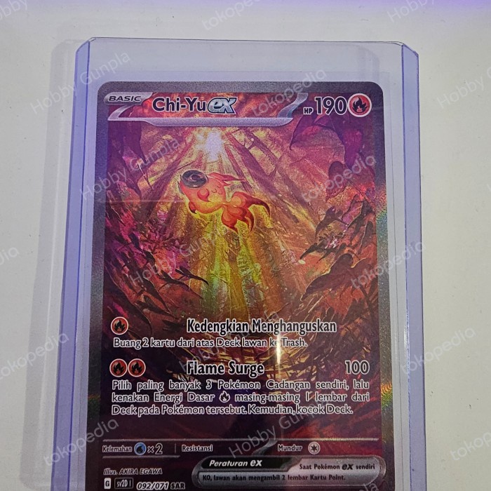 ✅COD Tcg Indonesia Chi Yu Ex Sar Terbaru