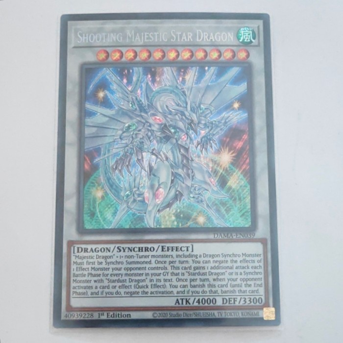 ✅COD Yugioh Shooting Majestic Star Dragon Terbaru
