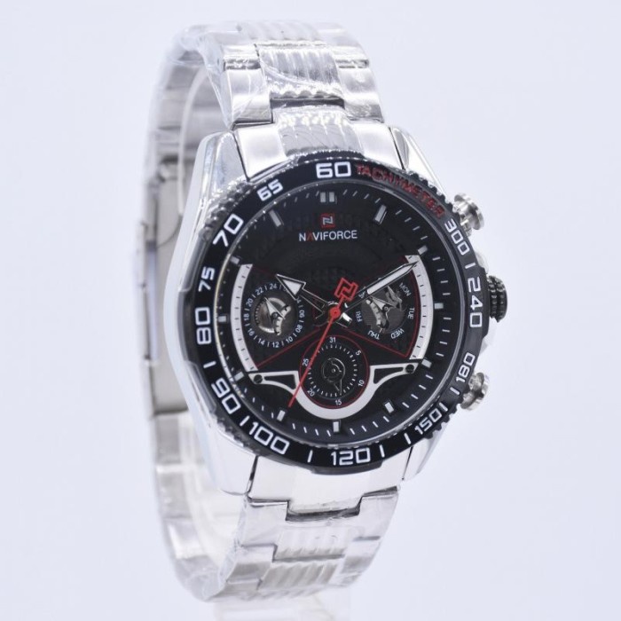 ✅New Ori Naviforce 9185 Naviforce Nf9185Ms Original  Garansi Limited