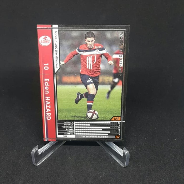✅COD Kartu Bola Wccf Eden Hazard RcWccf Ic 2011 Lille Diskon
