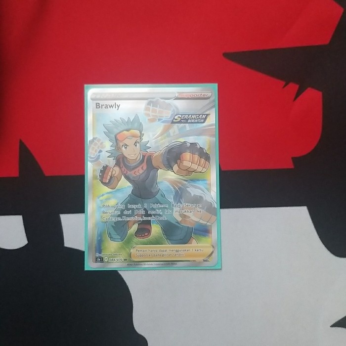 ✅COD Kartu Pokemon Tcg Indonesia Brawly Sr Fullart Dua Pilar Bertarung Mint Terbaru