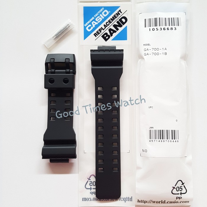 ✅New Ori Strap G-Shock Ga-700-1 / Ga-700 Casio Original Diskon