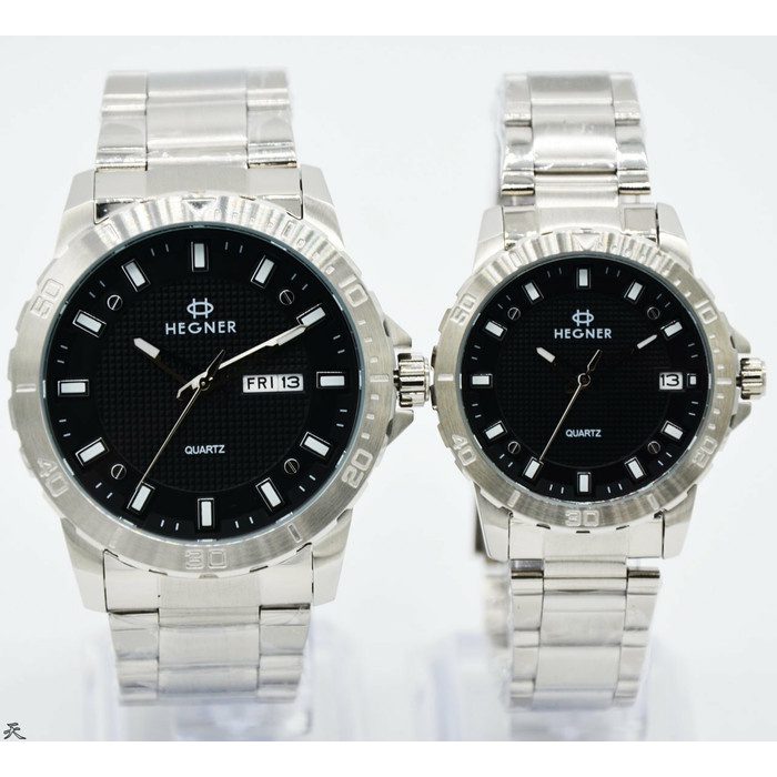 ✅New Ori Jam Tangan Couple Pasangan Hegner 5034 Msls Berkualitas