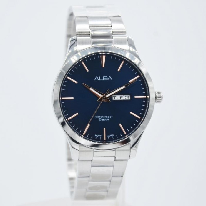 ✅New Ori Alba Men Aj6129X1 Aj6129 Original  Garansi Terbatas