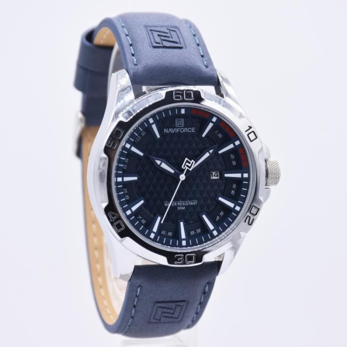 ✅New Ori Naviforce 8023 Naviforce Nf8023Ms Blu Original  Garansi Terbatas