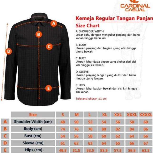 Kemeja Jaket Pria Cardinal Kasual Original Rg84764Re