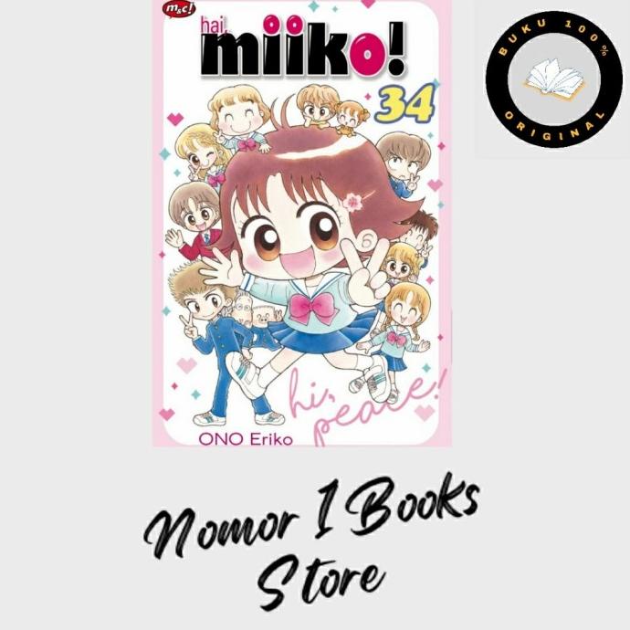 Buku Komik Hai Miiko  34