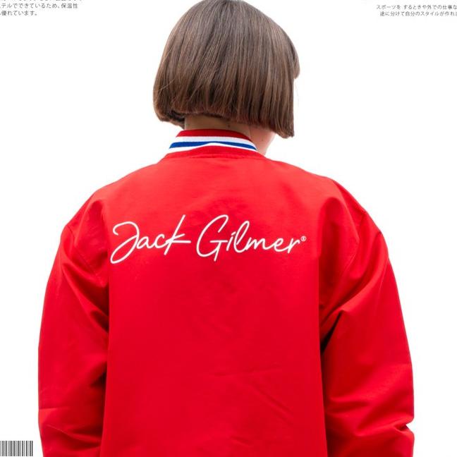 100% New Kizaru X Jack Gilmer Varsity Jaket Pomme Merah Happy Shoping