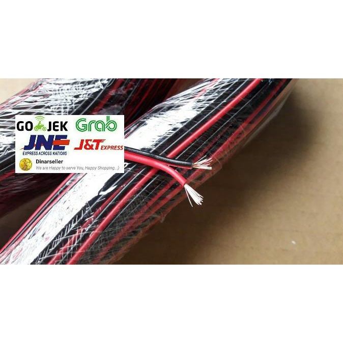 KABEL SERABUT ISI 2 AWG 22 UNTUK LED STRIP / SAMBUNGAN CONNECTOR