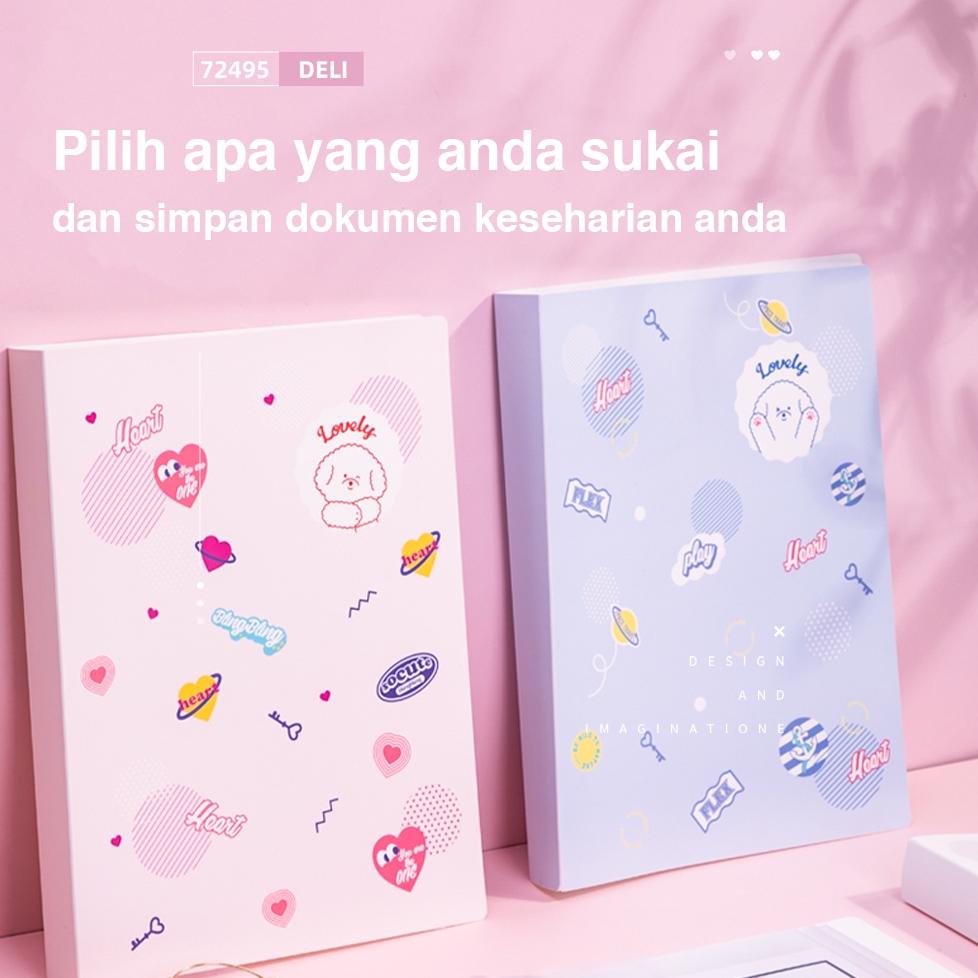 

Terbaru - Deli Display Book / Map File Dokumen A4 30/60/80 Halaman Warna Pastel 7267X 72495 .,