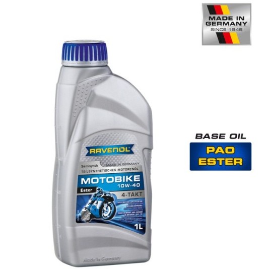 ✨Baru Oli Ravenol Motobike 10W - 40  Oli Motor  Original Ravenol 100 Terbaru