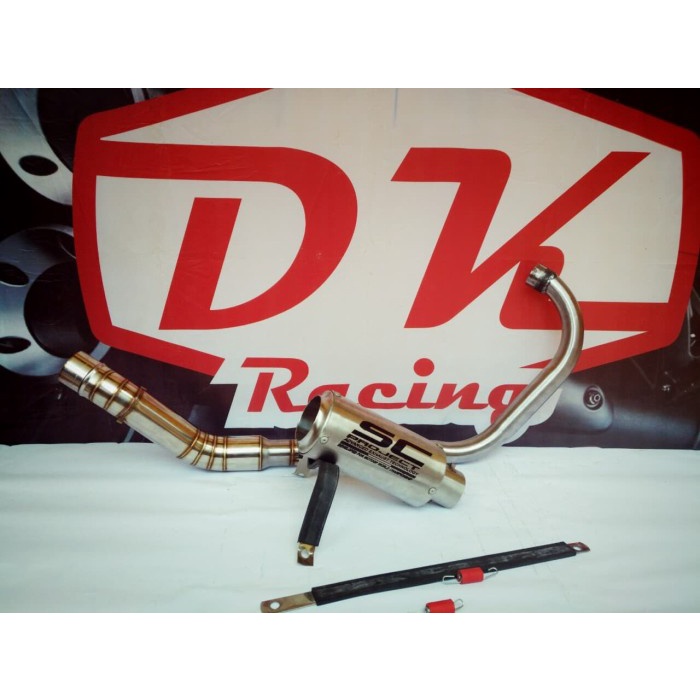 ✨COD Knalpot Racing Yamaha Vixion Old Sc Project Ngebass Berkualitas