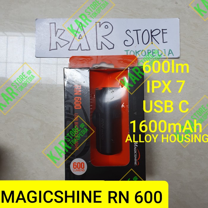 [Baru] Lampu Magicshine Rn 600 Rechargable Usb C Allty 600Lm Bukan Cateye Limited
