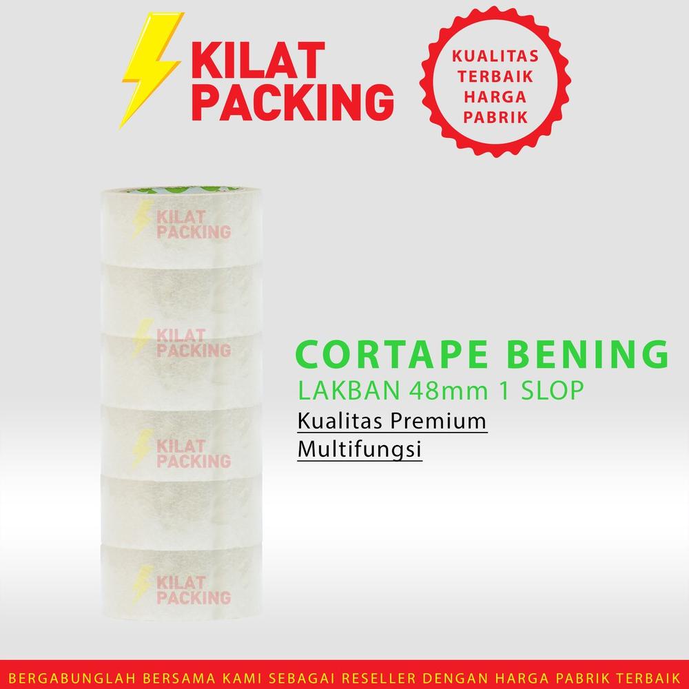 

Flash Sale Lakban Cortape BENING 48 mm x 90 yard Per Selop ~
