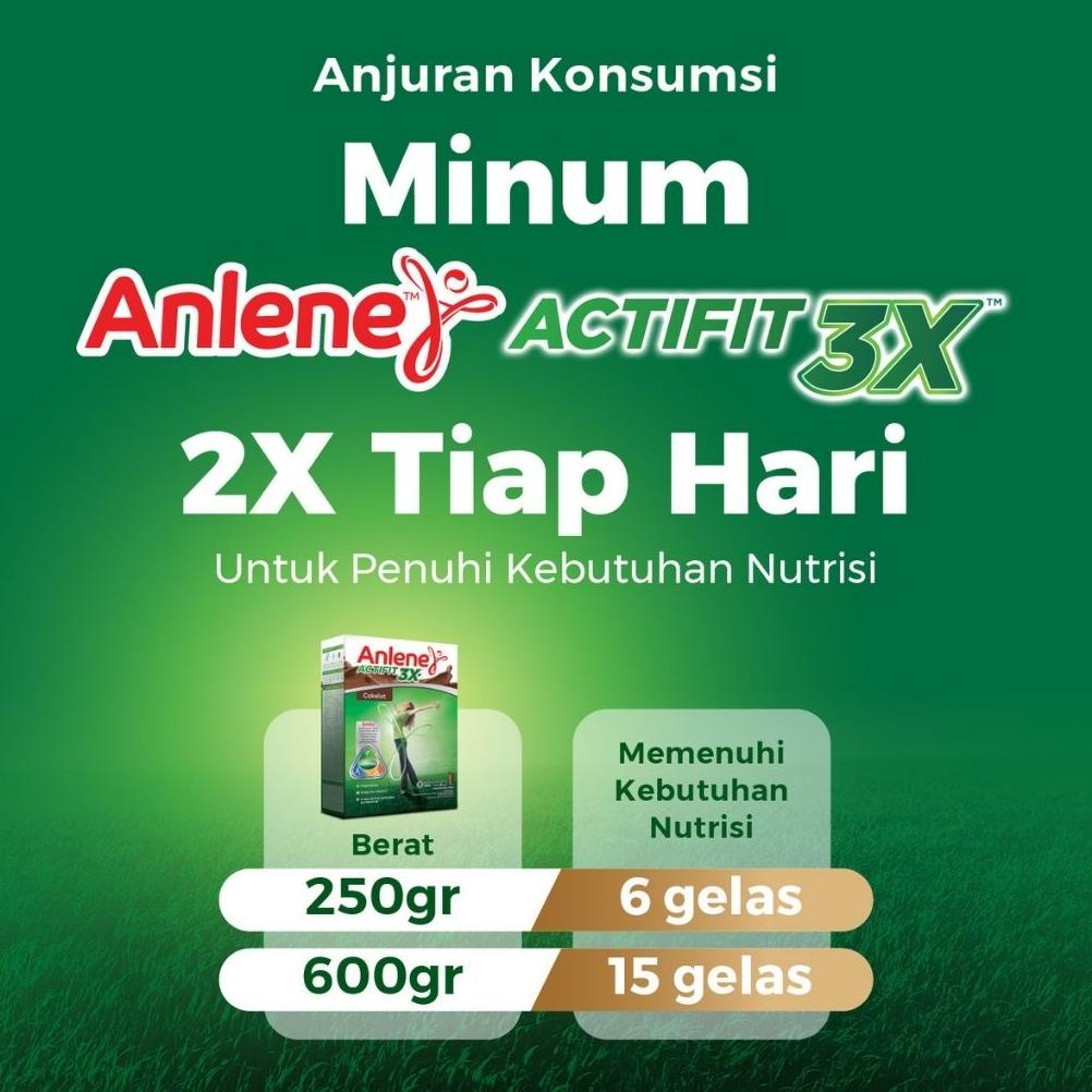 

Terlaris Anlene Actifit 3X Susu Bubuk Dewasa Vanila 590g - Nutrisi Tinggi Kalsium Untuk Tulang, Sendi, dan Otot !!