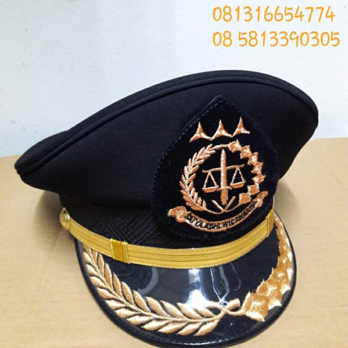 [COD] Topi Pdu Gol 3D-4B Kejaksaan Limited