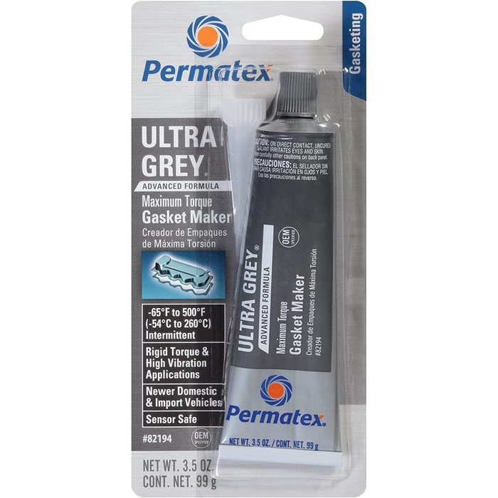 

Lem Rtv Permatex Ultra Grey Rtv Silicone Gasket Maker