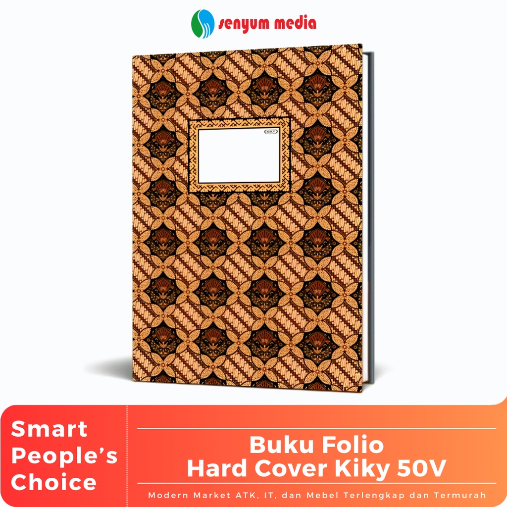 

Buku Folio Hard Cover Kiky 50V (1 Pcs) (S:PCS)