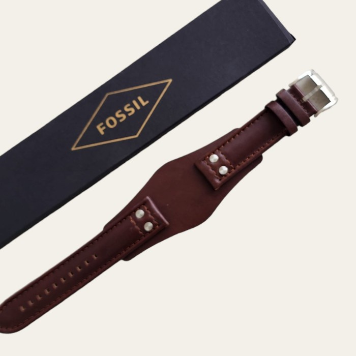 Strap Tali Fossil Kulit Coachman Chronograph Ch2891 Ch2564 Ch2565 22Mm