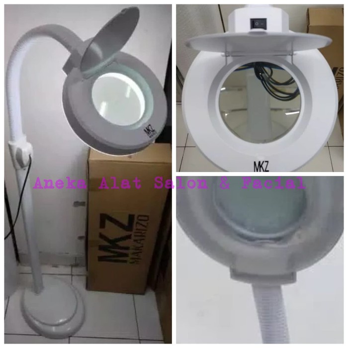 

Lampu Facial Plus Kaca Pembesar/ Neon Lamp Facial