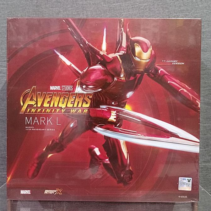 ZD Toys iron man mark 50 Deluxe Mark L Avengers infinity war