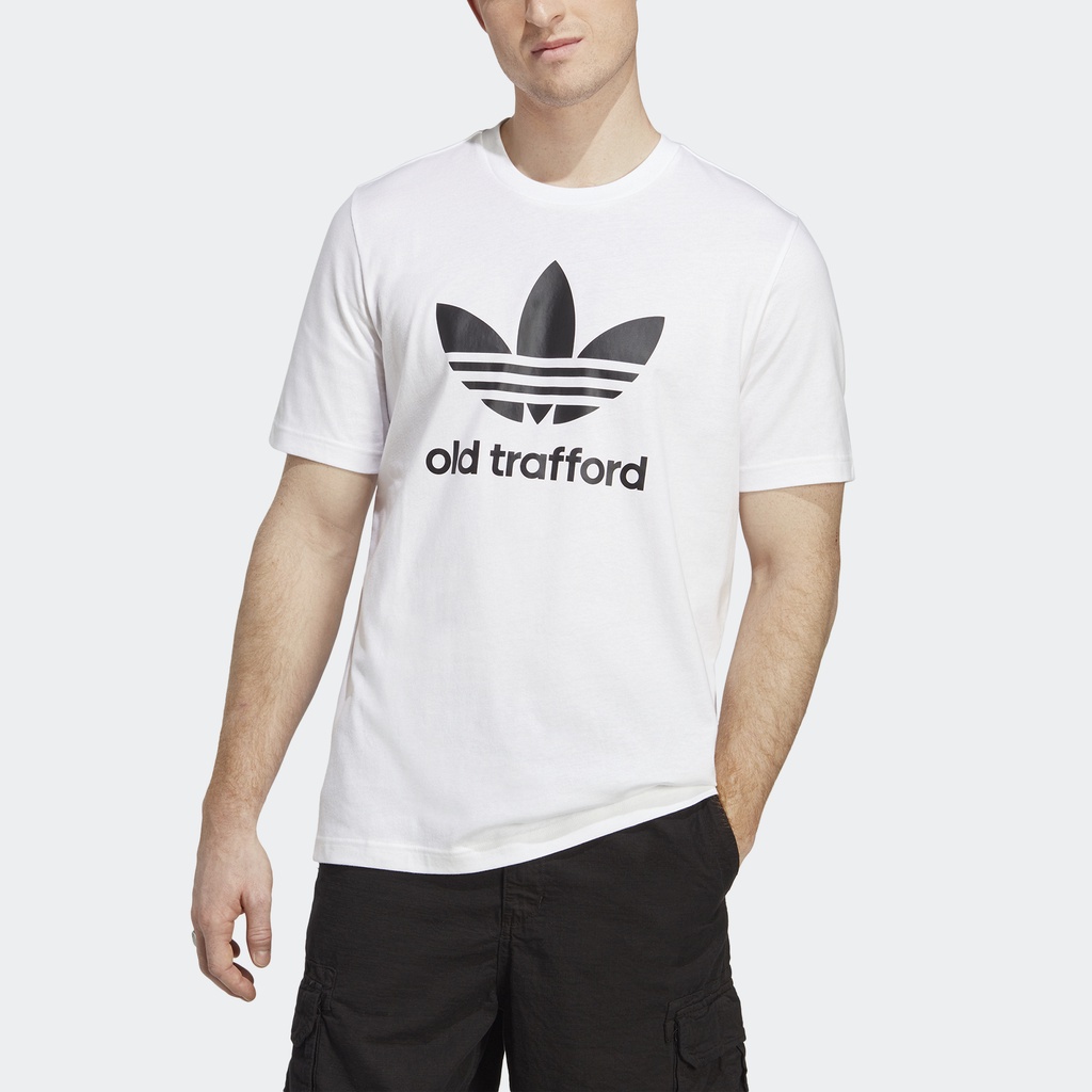 adidas ORIGINALS Manchester United OG Trefoil T-Shirt Pria IP5550