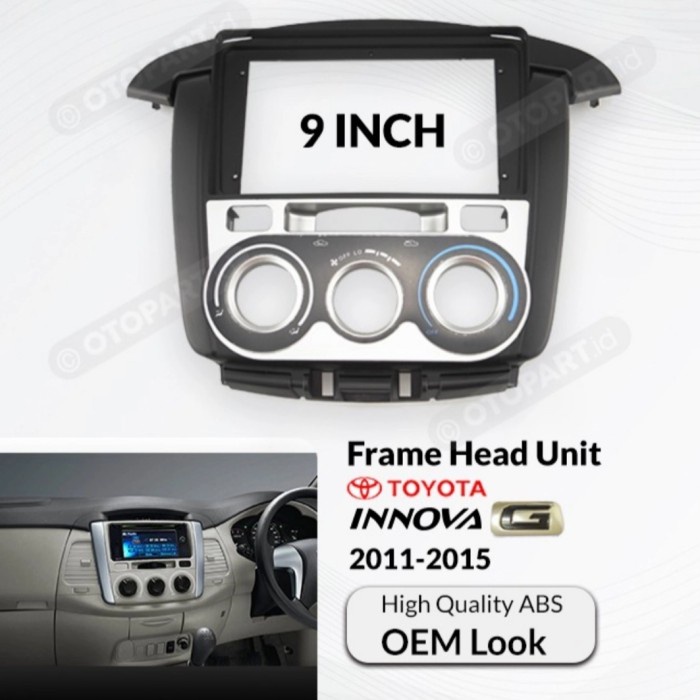 ✅Sale Frame Head Unit Toyota Innova Android 9 In Android Innova 2011 - 2015 Terbatas