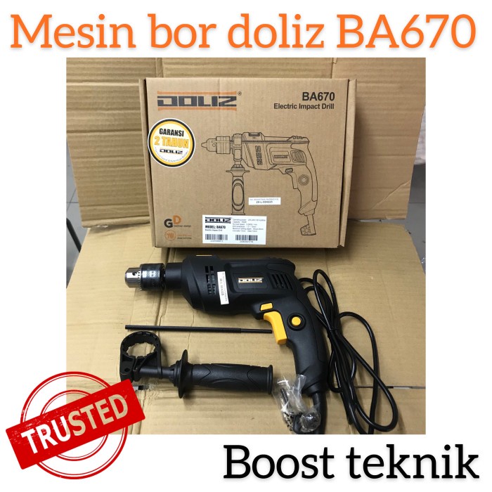✅COD Mesin Bor Beton Doliz Ba670 / Bor Tembok Beton Doliz Ba 670 Terbaru