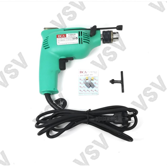 ✅COD Dca Drill Ajz02-6A Mesin Bor Tangan 6Mm Dca Bor Mini Bor Gypsum Terbaru