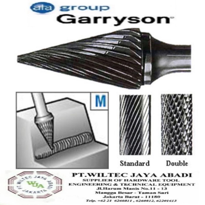 ✅Baru Garryson - Carbide Burrs Rotary Tungsten Gt2600Dxl Xtra Long England Terbaru