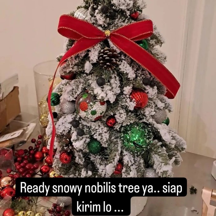 [New] Nobilis Tree Dekorasi Christmas Tree Natal Terbatas