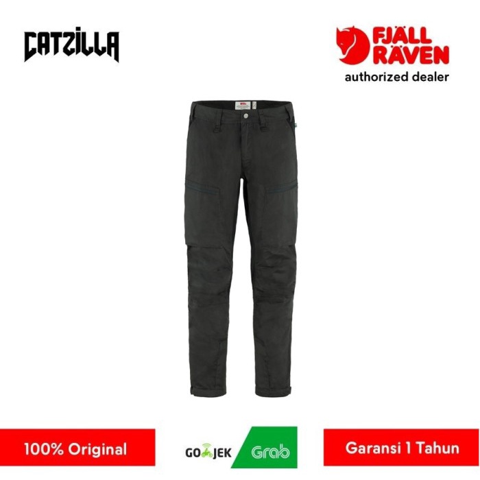 ✨Original Celana Cargo Fjallraven Abisko Lite Trekking Trousers Dark Grey Terbaru