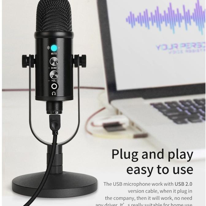 COSTA CM-U100 Microphone USB professional Condenser Podcast,Vocal