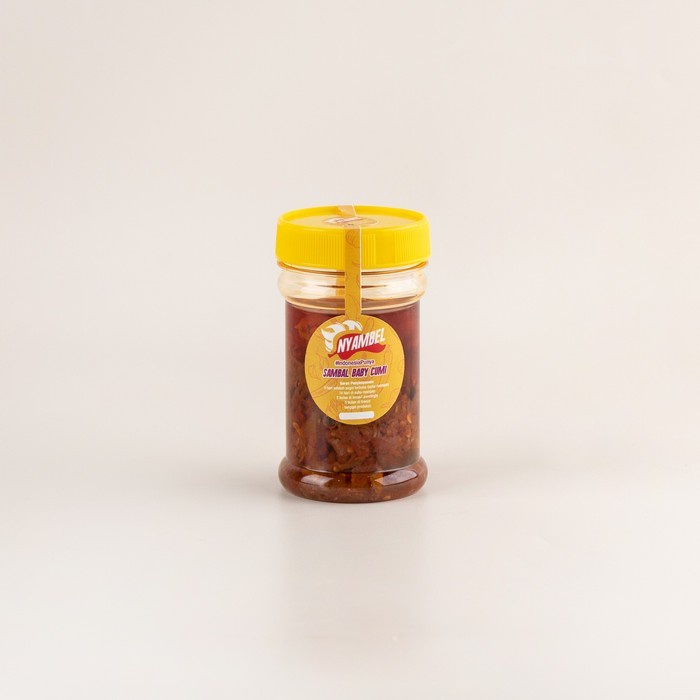 

Nyambel Baby Cumi - Sambal Baby Cumi 150Ml - Nyambel.Idn