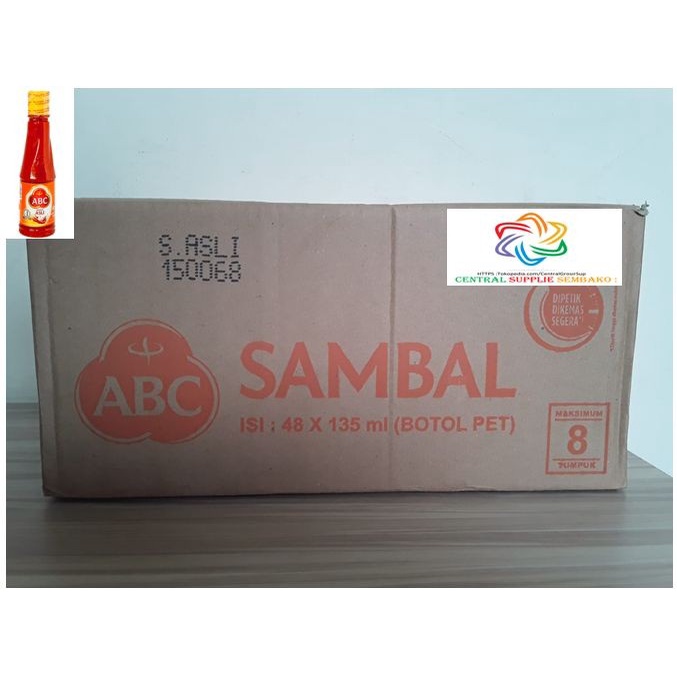 

Abc Sambal Botol [135 Ml /48 Pcs /1 Karton ]