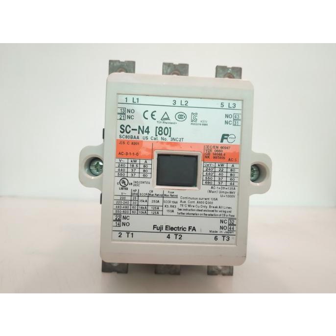 (CDJO) MAGNETIC CONTACTOR FUJI ELECTRIC SC-N4 220V