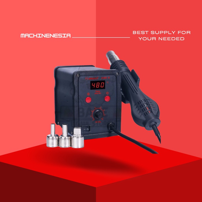 ✅New Solder Uap Nepto 858D Ii Heat Gun Smd Blower Uap Nepto Original Berkualitas