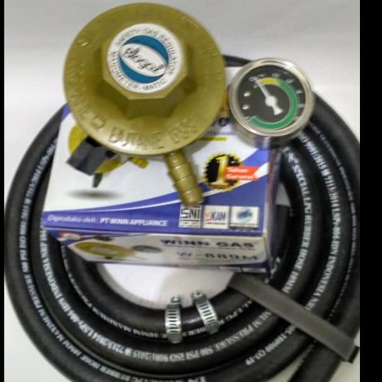 ✅Ready Regulator Matic Biogaz Winn Gas Sle 889 M Selang Gas Lpg 500 Psi Diskon