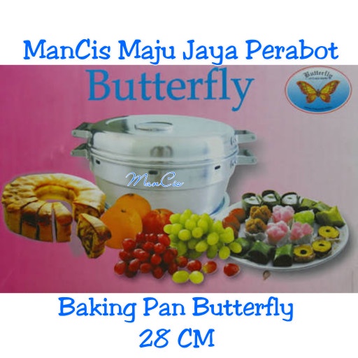 

✅Original Baking Pan Butterfly 28 Cm / Loyang Kue Bolu / Bolu Panggang Diskon